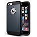 Spigen Tough Armor S iPhone 6 Case with Extreme Heavy Duty Protection and Card Kickstand Feature for iPhone 6S / iPhone 6 - S Metal Slate