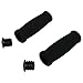 Kick Push New Replacement Handle Grips for Razor Scooter - Foam Grip for Handlebar (Black)