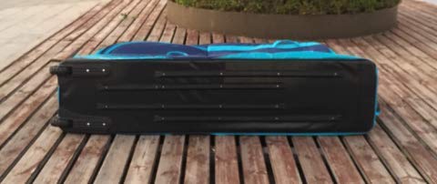 Speed Hound Bike Case for Air Travel | Freedom Padded Carrying Case Fits Most Road, Mountain & Triathlon Bikes | Heavy Duty Bike Bag with Extra Space for Cycling Accessories | 53 x 31 x 15 Inches
