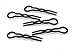 ZXUY Office Lady Style Magic Simple Fast Spiral Hair Braid Twist Styling Tool Clip Pin 3Pc (Style 1)