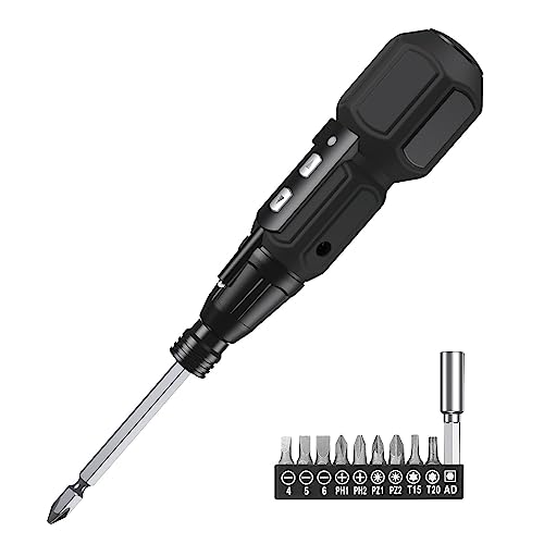 LOFICOPER Electric Screwdriver Set, Rechargeable Cordless Screwdriver ...