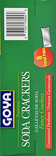 GOYA PREMIUM SODA CRACKERS, 8 OZ