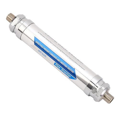 Julihai Addolcitore Acqua Senza Sale, Anticalcare Magnetico in Acciaio Inossidabile per Tubi e Riscaldatori, Prevenzione del Calcare da 32 a 212 Fahrenheit (3/4 pollici (DN20))
