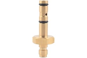 Gurlleu PCP Paintball Filling Probe Replacement Adapter 8mm Quick Disconnect Brass Straight Stem Air Tool Fittings