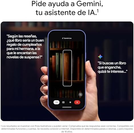 Pixel 10a - 7 anos de novas atualizações e funcionalidades, mais de 30 horas de autonomia, assistente de câmara, Gemini Live, Pixel Security - Cinzento Nebuloso, 128GB