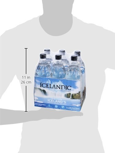 ICELANDIC GLACIAL SPRING WATER, 1 LITER, 33.8 FL OZ