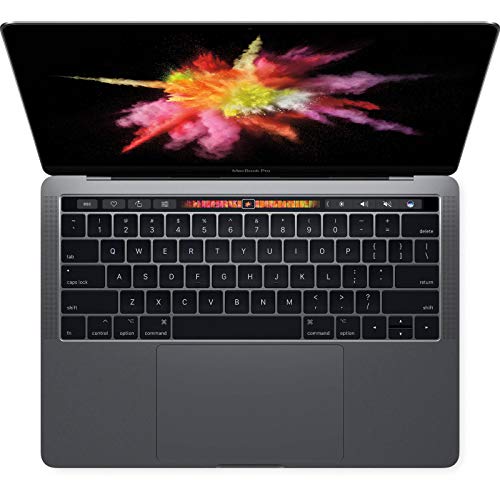 Apple 13in MacBook Pro, Retina, Touch Bar, 3.1GHz Intel Core i5 Dual Core, 8GB RAM, 256GB SSD, Space Gray, MPXV2LL/A (Renewed)