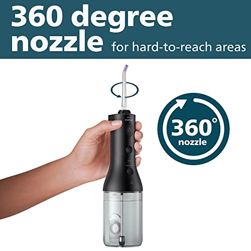 Philips Sonicare Power Flosser 3000 Cordless, Black, HX3806/23 Pricepulse