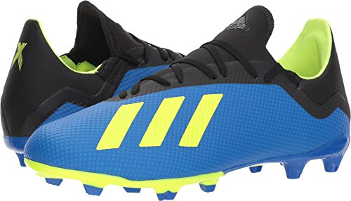 adidas Men's X Firm Ground Soccer Shoe, Football Blue/Solar