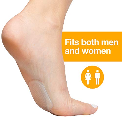 ZenToes Repositionable Gel Pads for Ball of Foot, Cushion Protect and