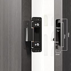 MENGSHI Ultra-Thin Hidden Door Hinges Invisible