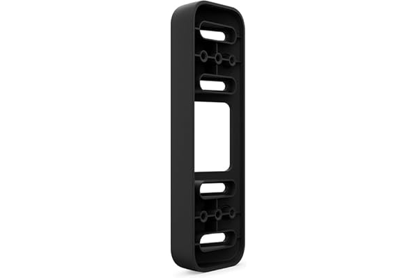 Corner Mount for Blink Battery Doorbell 2K+ (newest model) â€” Easy install, angle left or right for flexibility and optimal views, Black