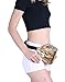 Shiny Retro Fanny Pack Rave Festival Metallic Hologram Bum Bag Waist Pouch (Gold)