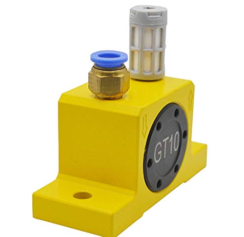 G 1/4" Industrial New Pneumatic Turbine Vibrators GT-10 1pc Pneumatic Turbine Gear Oscillator Air Vibrator