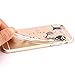 iPhone 6 Case, iPhone 6s Case,JAHOLAN TPU Silicone Gel Soft Clear Case Cover for iPhone 6 6S - Flower Small Girl