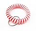 yueton Colorful Candy Bicolor Flexible Spiral Coil Wristband (Bicolor)