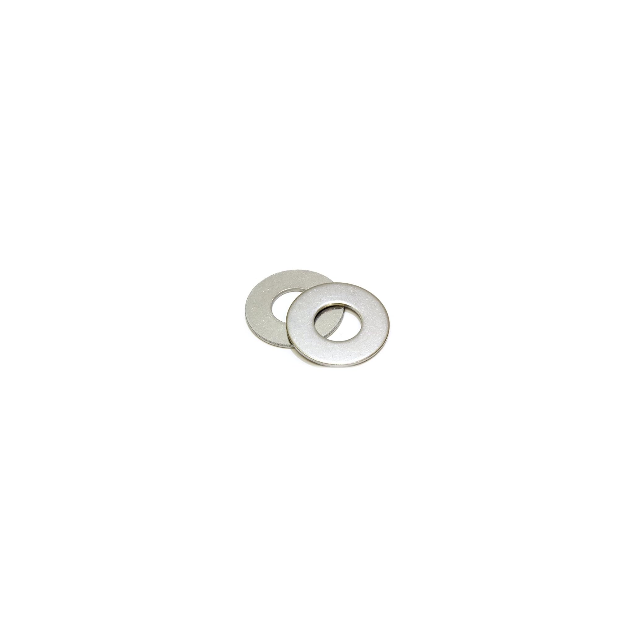 1/2″ Stainless Flat Finish Washer, 11/4″ Outside Diameter (20 Pack) Choose Size, by Bolt