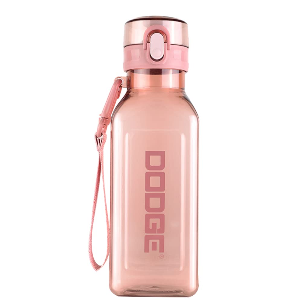 DSYSC Sports Water Bottle 700ml, Leakproof and BPA Free Drinks Bottle, Gym Water Bottle, Waterbottle for Travel Picnic Camping Hiking (Pink)
