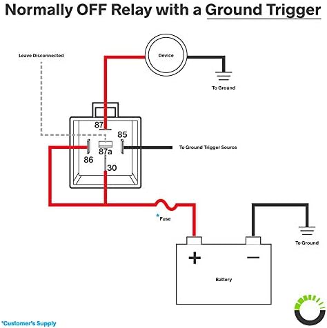 Online Led Store 1 Pack 5 Pin 12v Bosch Style Waterproof Relay Kit Harness Socket 12 Awg Hot Wires Spdt 30 40 Amp 12 Volt Automotive Marine
