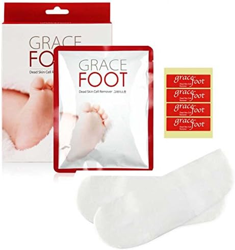 GRACE FOOT Dead Skin Remover, Exfoliating Foot Mask 1 pair