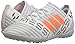 adidas Boy's Nemeziz Messi Tango 17.3 TF J Soccer Shoe, White/Solar Orange/Black, 1 Medium US Little Kid