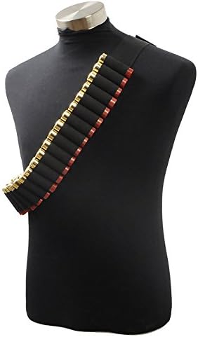 Outlandish 12 Gauge 25 round Tactical Belt bandolier for Shotgun ammo Cartridge Belt