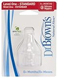 Dr. Brown's Natural Flow Level 1 Standard Nipple (8)