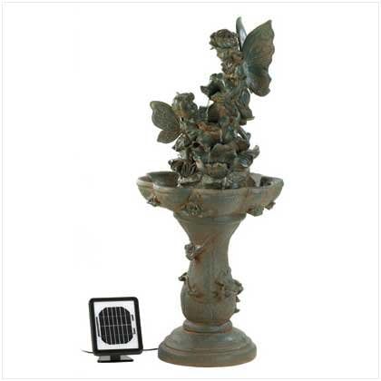 Fairy Solar Powered Garden Water Fountain
