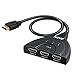 EAKAI HDMI Switch, 3D 1080P High Speed HDMI Switches Splitter with Pigtail Cable (Three Inputs One Output)