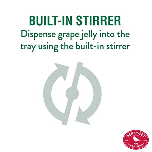 PerkyPet 253 Wild Oriole Jelly Bird Feeder 32 Ounce Feeder Capacity