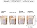 Scented Candles Gift Set - 4 Soy Candles Aromatherapy Candles Stress Relief, Small Votive Glass Decorative Candles, Birthday Candle Gifts for Women