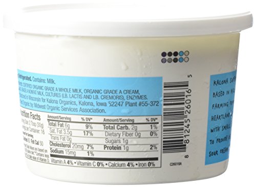 Kalona Super Natural Organic Sour Cream, 16 oz - Thumbnail 5