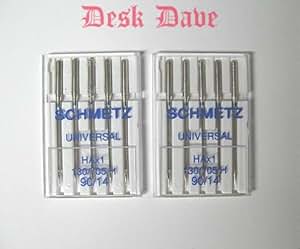 Amazon.com: Desk Dave's 10 SCHMETZ Universal Sewing