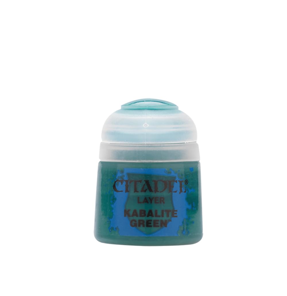 Games Workshop - Citadel Colour Layer: Kabalite Green (12ml) Paint
