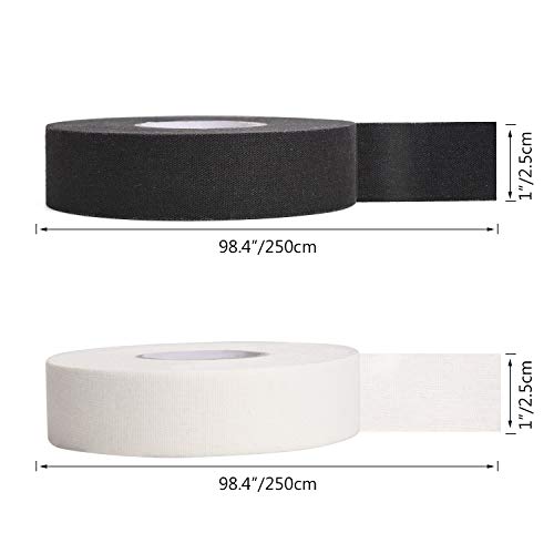 image for TOBWOLF 2PCS Black White Hockey Tape, 1