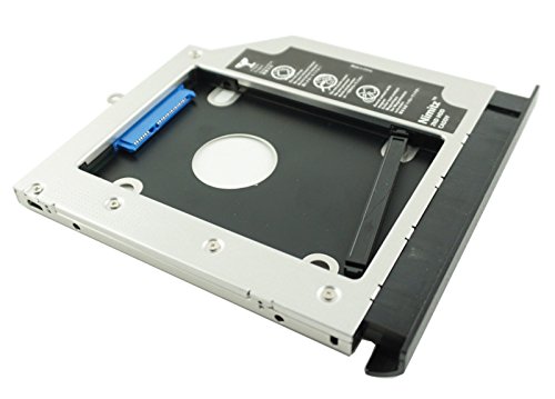 Nimitz 2nd HDD SSD Hard Drive Caddy for ACER E5-572G with Faceplate/Bracket