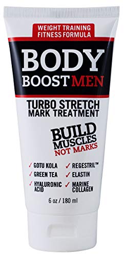 Amazon Com Body Boost Men Turbo Stretch Mark Treatment Stretch Mark And Scar Treatment For Bodybuilding Beauty