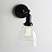 PERMO Industrial Vintage Slope Pole Wall Mount Single Sconce with 6.7