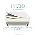 LUCID 10 Inch 2019 Gel Memory Foam Mattress - Firm Feel - CertiPUR-US Certified - 10-Year Warranty - King