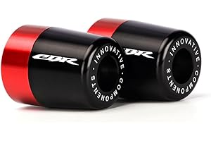 Mokiton Handle Bar Ends Hand Grips Plug Caps Compatible with Honda CBR 500R CBR 600RR/945RR/1000RR | Motorcycle Hand Grips Pl