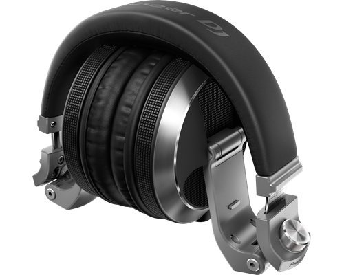 Pioneer HDJ-X7-S Over-Ear DJ Headphones, Silver
