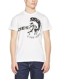 Diesel  Men's T-Ulee T-Shirt White T-Shirt
