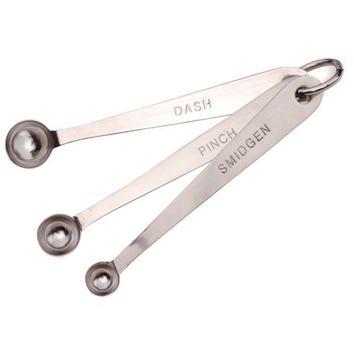 Rsvp endurance stainless steel 3 piece mini measuring s…