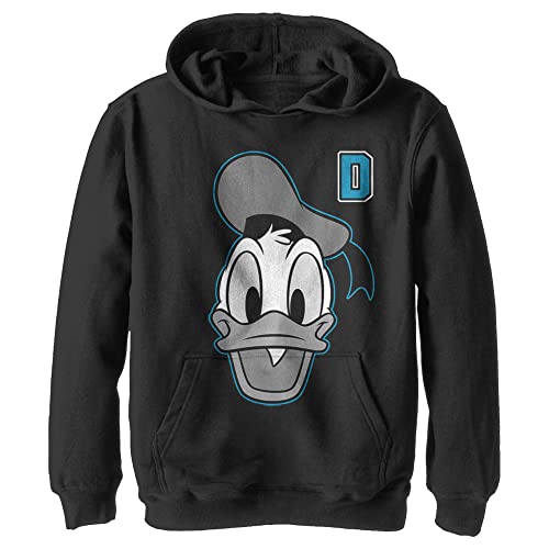 Disney Classic Mickey - Letter Duck YTH Hoodie Jet Black 7/8