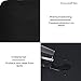 WORDSWORTH & BLACK Leather Desk Mat - Premium Vegan Leather Desk Pad - Double Sided Desk Mat - Ultra Ergocomfort Technology - 35