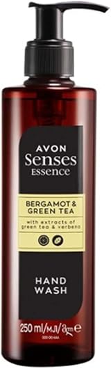 Avon Senses Bergamot Green Tea Hand Care Duo Set x2 250ml Bottles view 3