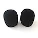 ZRAMO Th22 Foam Ball-type Mic Windscreen, Black Pack Foam Mic Cover Handheld Microphone Windscreen-ideal for CAD U37 USB Mic and other Ball-type Mics
