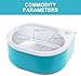 YOURSMART Paraffin Wax Machine For Hand and Feet, Spa Wax Warmer Quick-Heating Paraffin Bath with Refill Thermal Mitts Gloves Silicone Brush for Keep Warmer Function & Make Skin Fair and Shinythumb 3