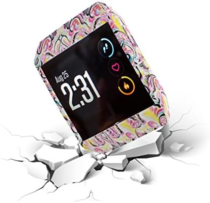 Compatible Fitbit Ionic Cover Case, YaSpark TPU Soft Accessory Printing Protective Case Frame Cover Shell for Fitbit Ionic Smart Fitness Watch
