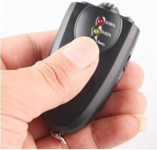 Accurate Breath Alcohol Tester Breathalyzer Flashlight.